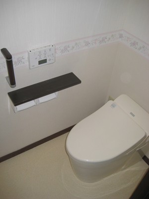 タンクレストイレで、エコロジー！